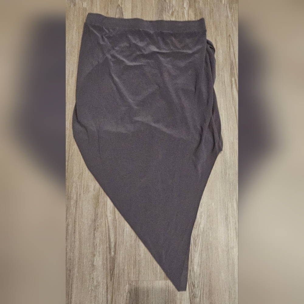 Size Large | Charlotte Russe Asymmetrical  Gray Skirt